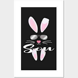 EASTER  BUNNY SON FOR HIM PART OF A MATCHING FAMILY COLLECTION Posters and Art